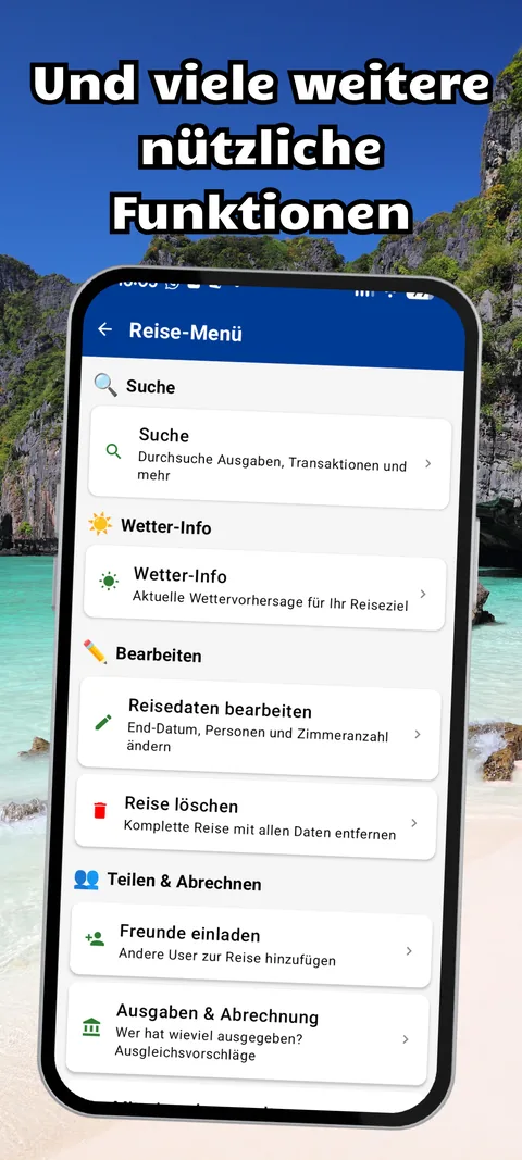 Und viele weitere nützliche Funktionen